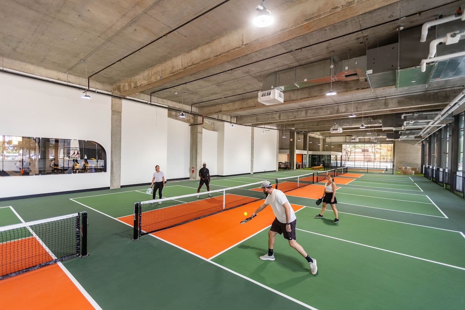 Premium indoor courts